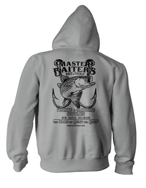Master Pullover Hoodie - Grey – Master Baiter's Bait, Tackle, Crabs