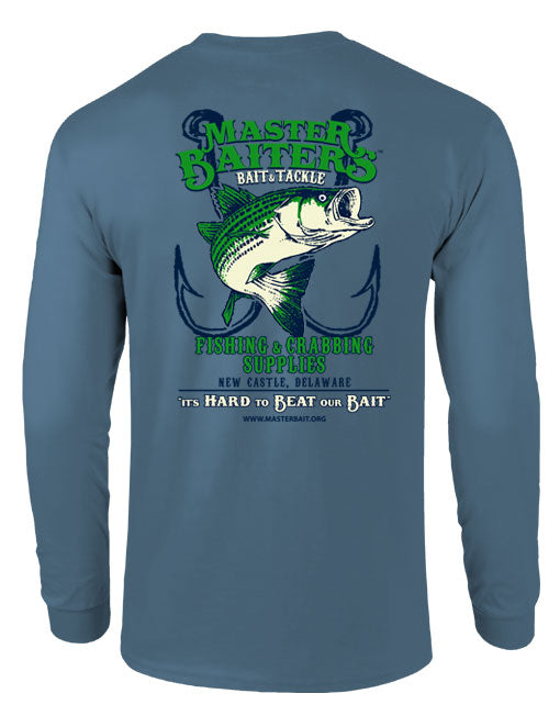 Beat Our Bait - Long Sleeve - Stormy Full Color – Master Baiter's